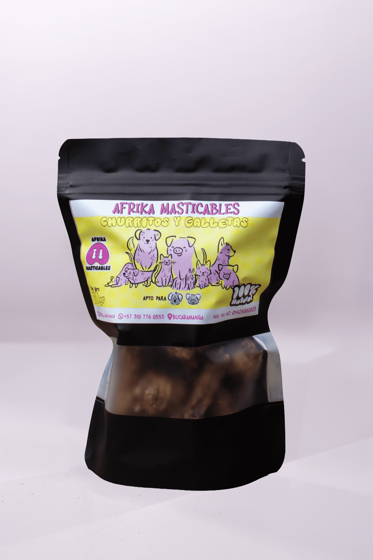 CHURRITOS Y GALLETAS DESHIDRATADAS 70GR