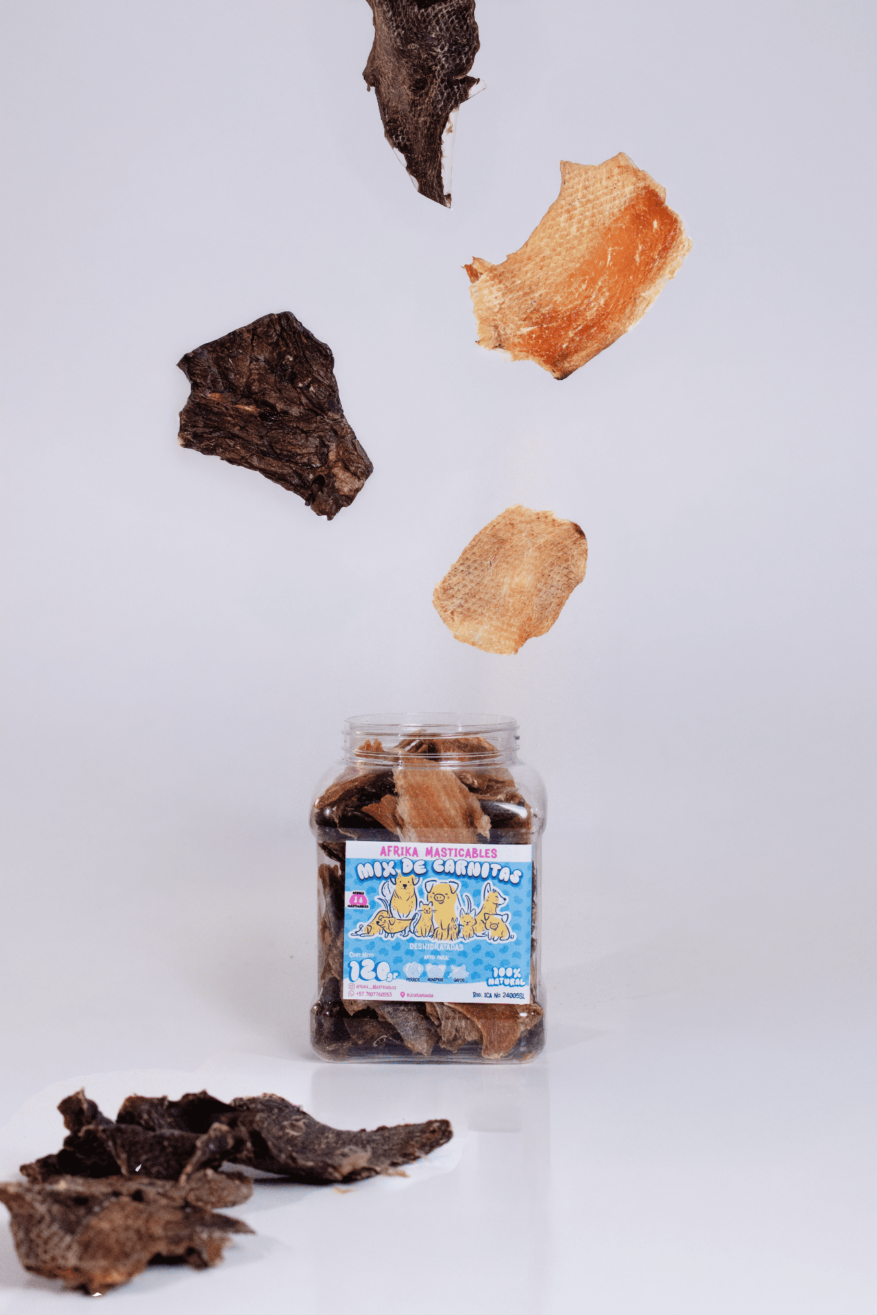 MIX DE CARNITAS DESHIDRATADAS 120GR