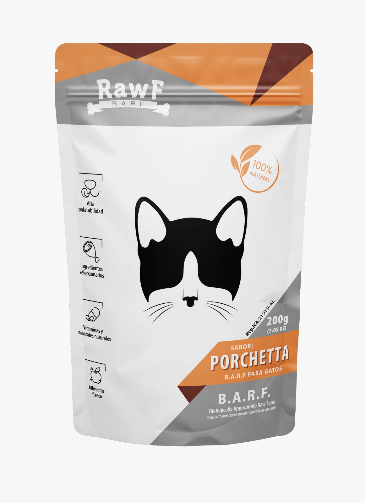 B.A.R.F Gato Porchetta