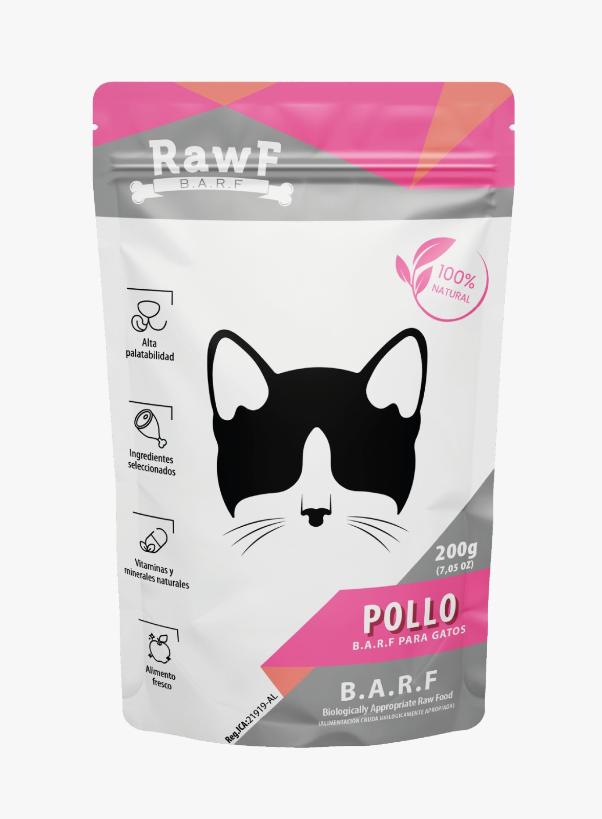 B.A.R.F Gato Pollo
