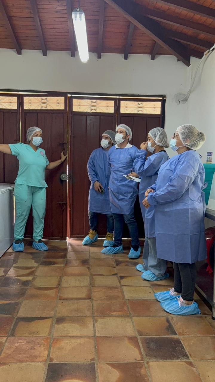 Auditoría y visita técnica en la planta Afrika Masticables