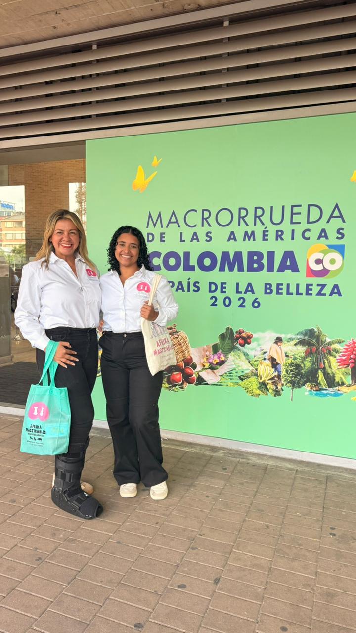Afrika Masticables en Macrorrueda de las Américas Colombia
